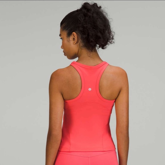 Lululemon Align Waist-Length Racerback Tank Top in Pale Raspberry - Picture 3 of 6